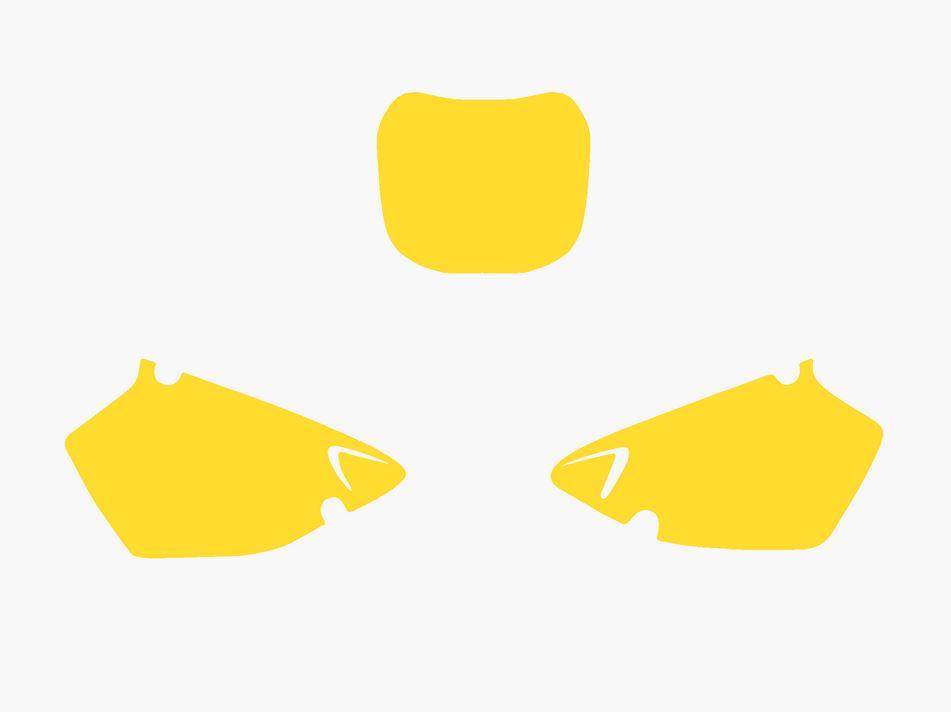 YELLOW BACKGROUNDS YAMAHA YZ125/250 2000-2001