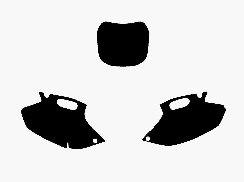 BLACK BACKGROUNDS YAMAHA YZ250F 01-02, YZ450F 00-02