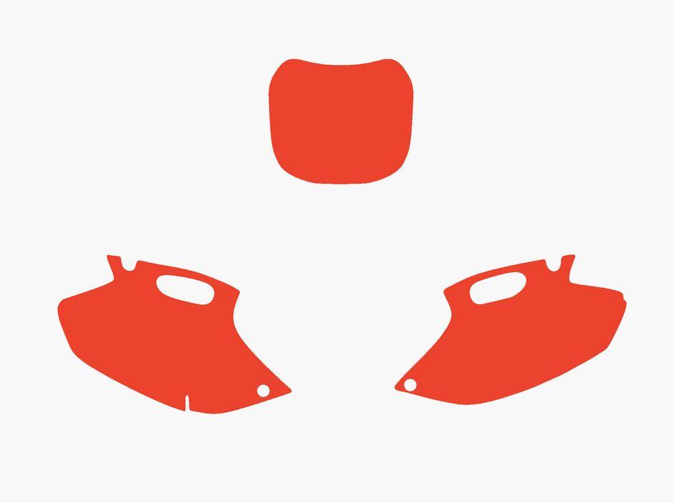 RED BACKGROUNDS YAMAHA YZ250F 01-02, YZ450F 00-02
