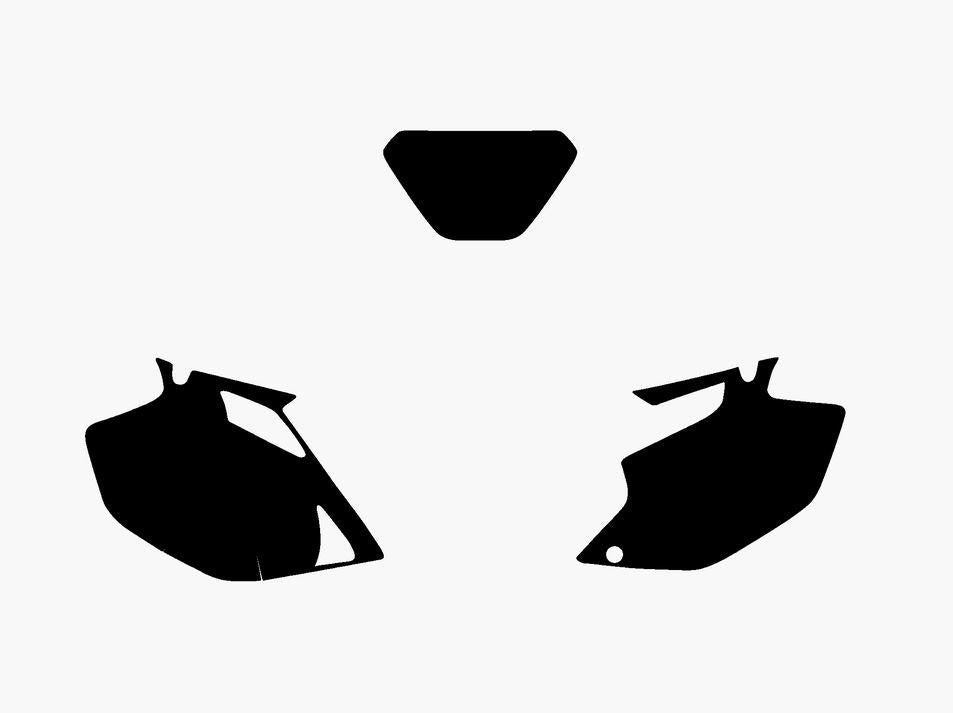 BLACK BACKGROUNDS YAMAHA WR-F 250/450 2005-2006