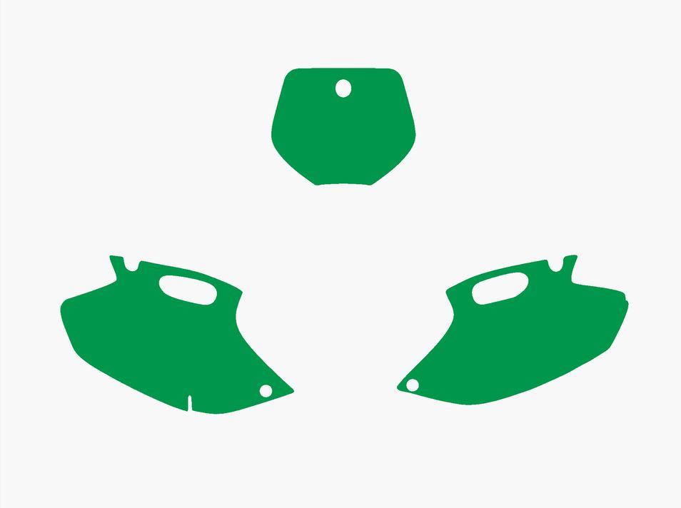 GREEN BACKGROUNDS YAMAHA WR400F 98-02, YZ400F 98-99