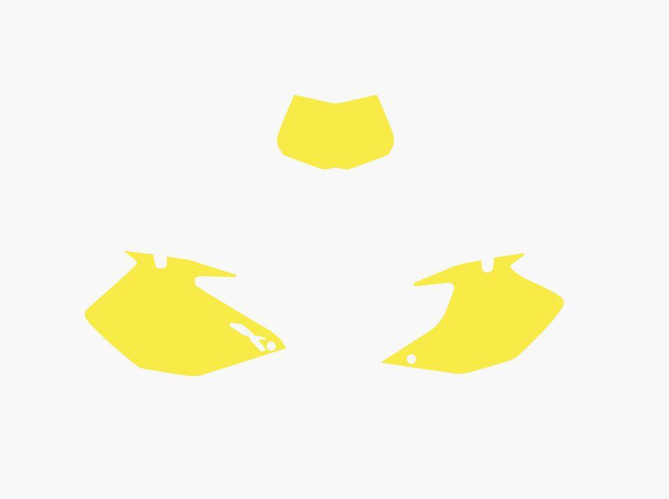 YELLOW BACKGROUNDS YAMAHA WR250F 07-14, WR450F 07-11