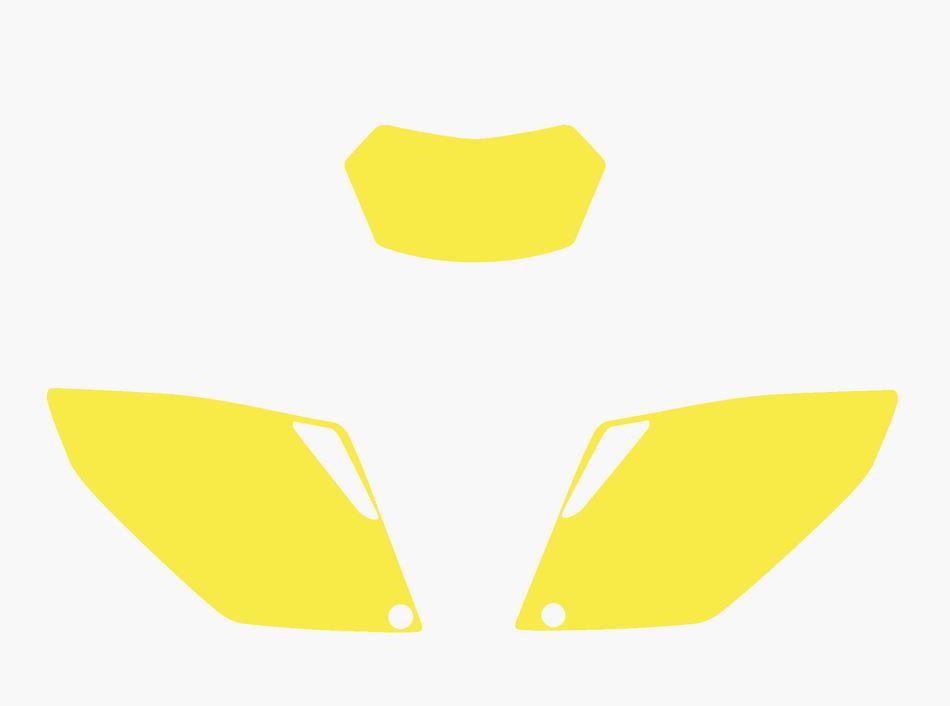 YELLOW BACKGROUND HONDA CRF250 2006-2009