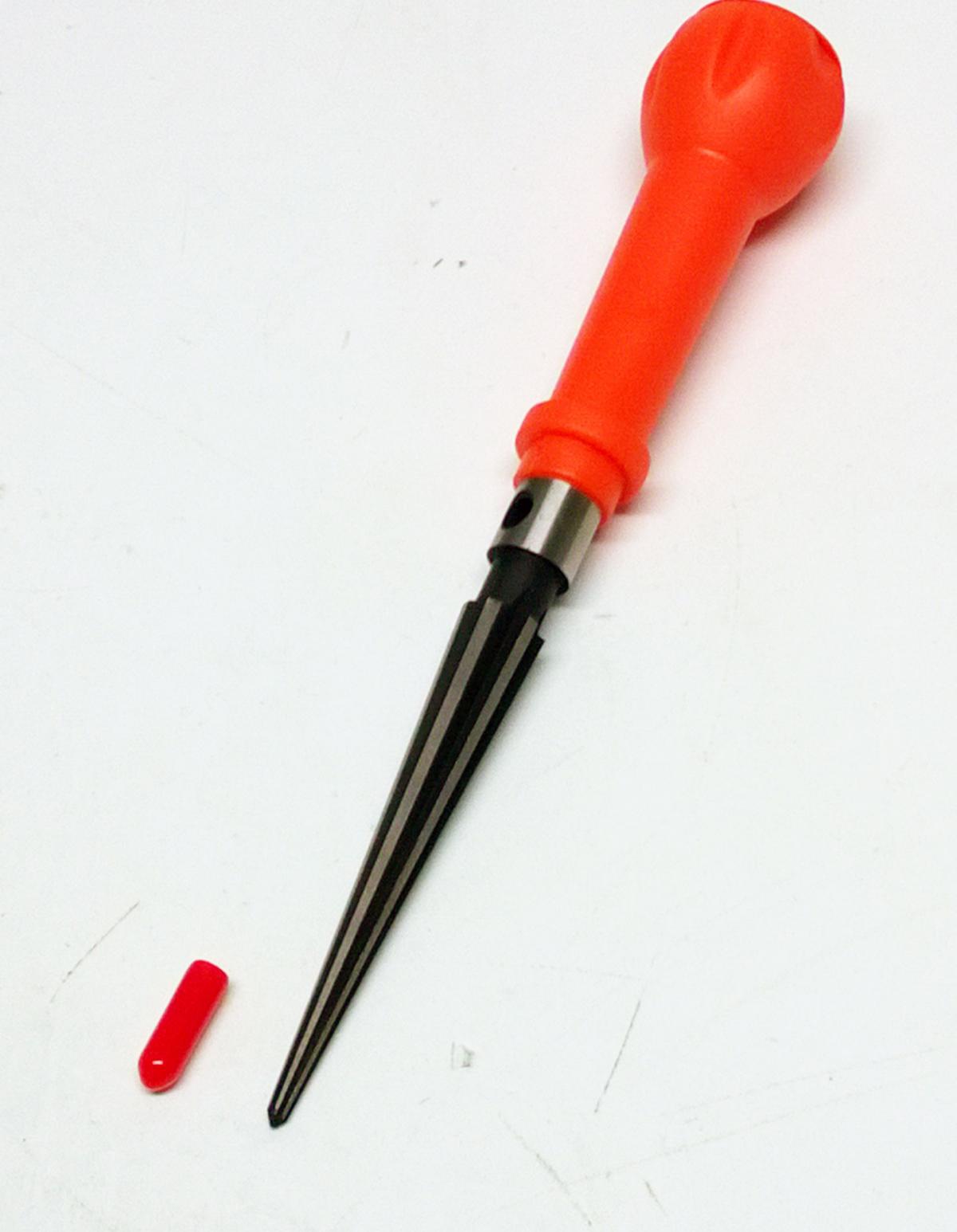 TAPERED HAND REAMER 4-13mm, Fast easy way to make a hole larger.