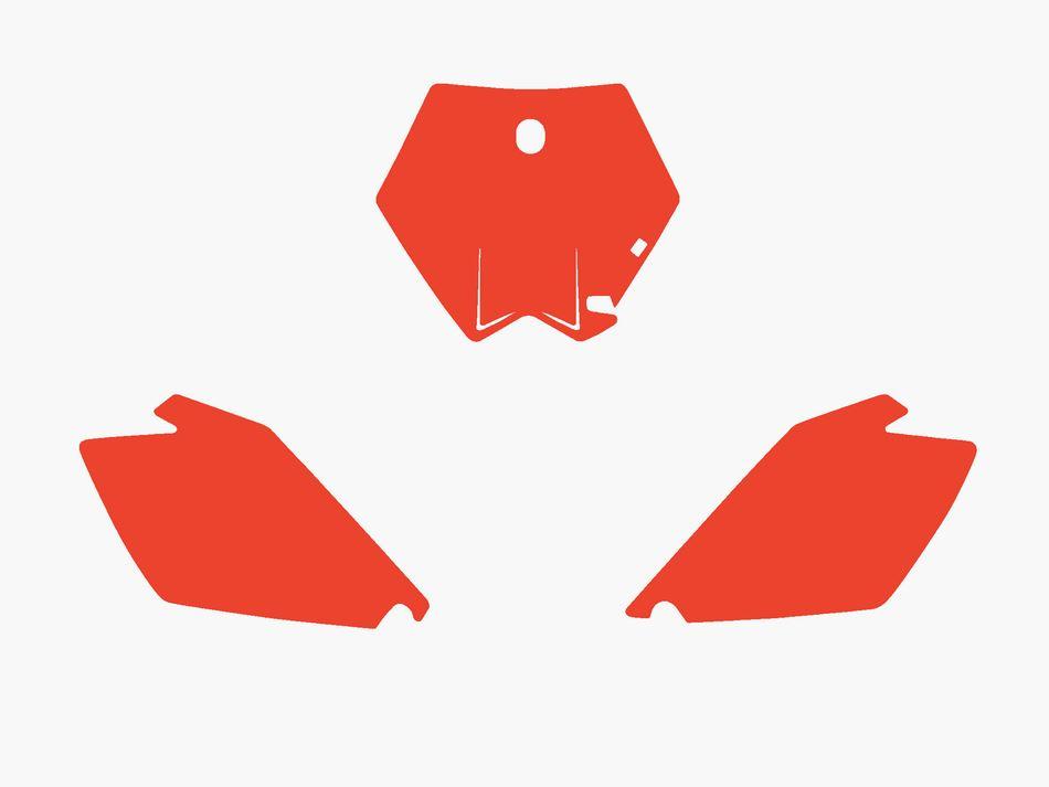 RED BACKGROUND KTM SX85 2004-2012