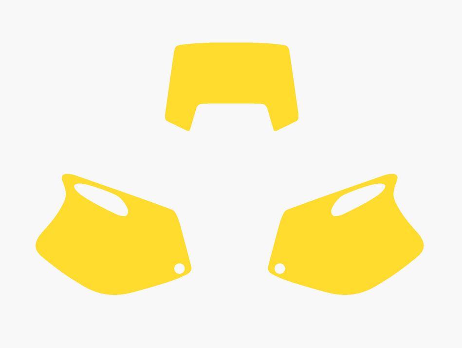 YELLOW BACKGROUNDS KTM EXC250/300 1993-1997
