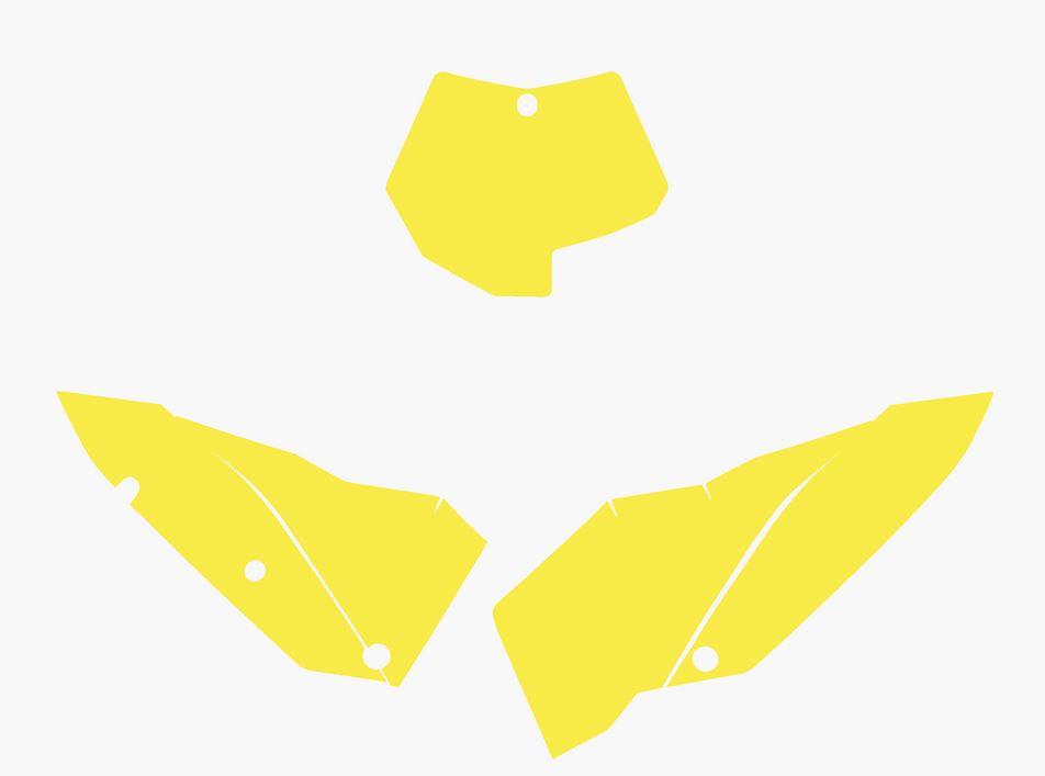 YELLOW BACKGROUNDS KTM SX125-250 07-10, SX-F 250-450 07-10