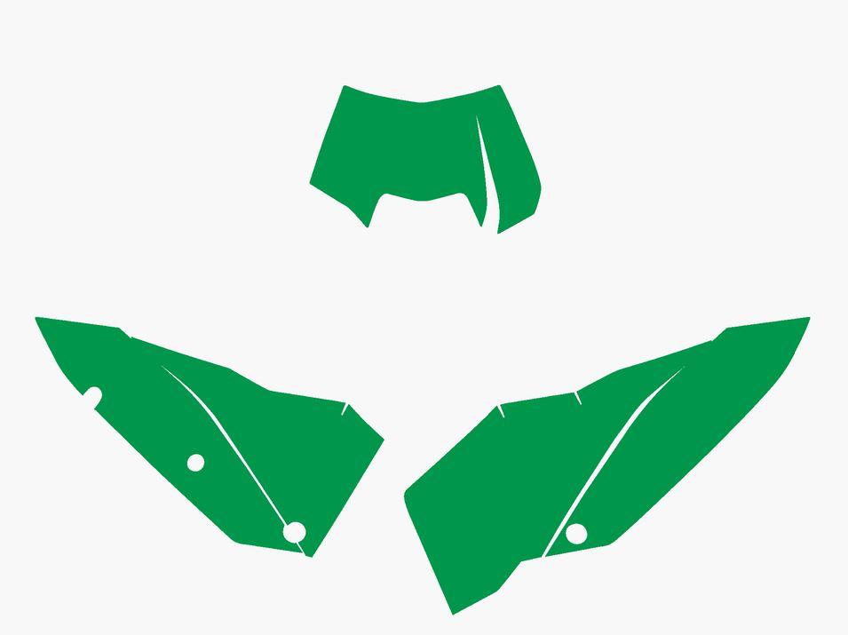GREEN BACKGROUNDS KTM EXC 125-250 08-11, EXC-F 250-450 08-11