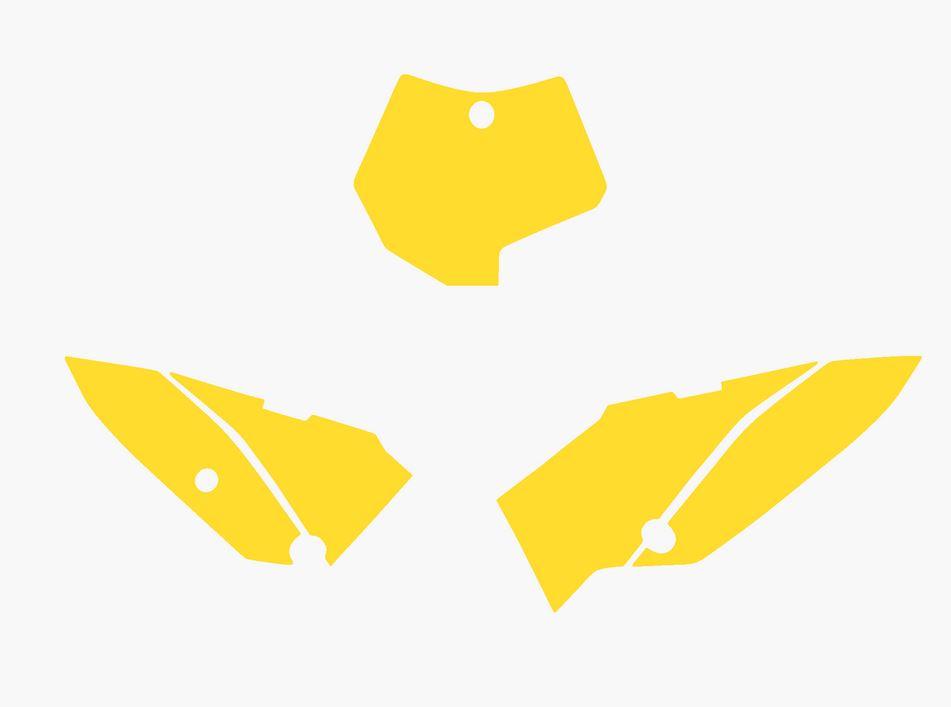YELLOW BACKGROUNDS KTM SX65 2009-2015