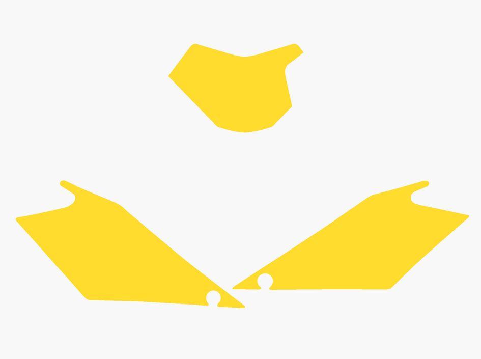 YELLOW BACKGROUNDS GAS GAS EC125-300 08-09, FSR450/515 08-09