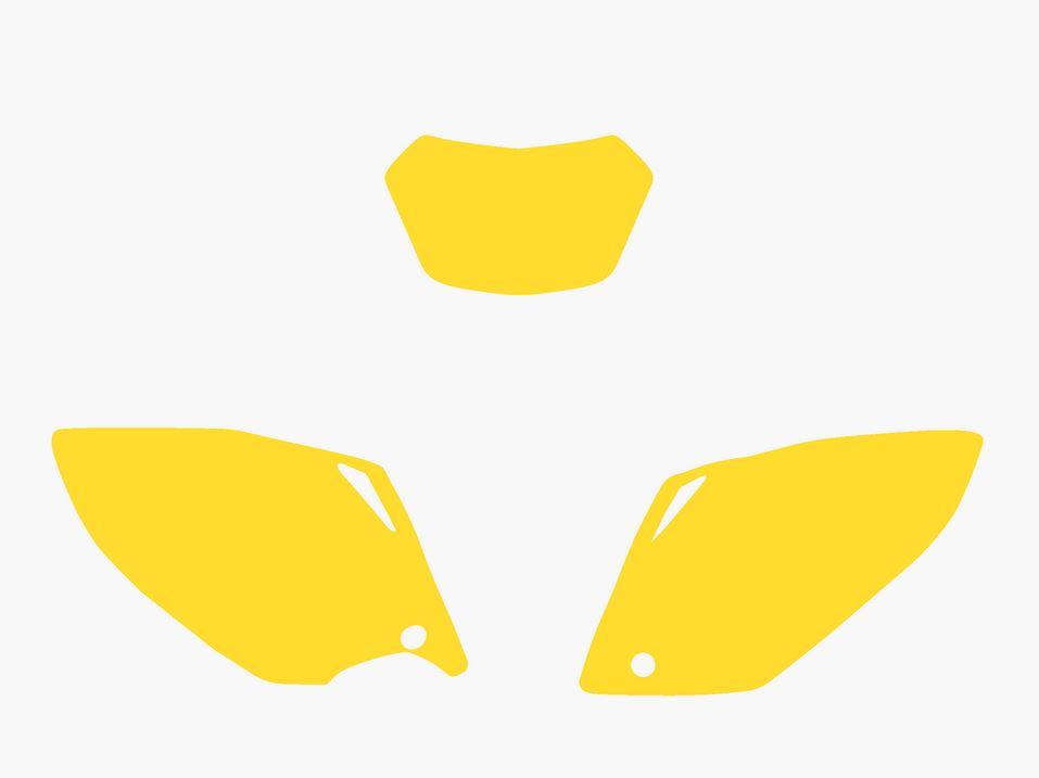 YELLOW BACKGROUND HONDA CRF450R 2005-2008