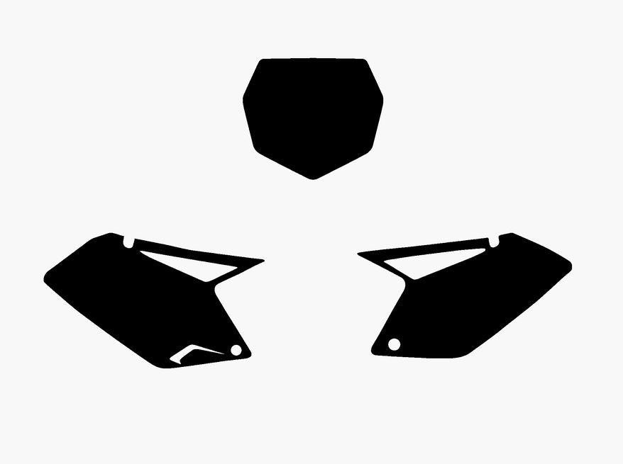 BLACK BACKGROUNDS SUZUKI RM-Z250 2007-2009