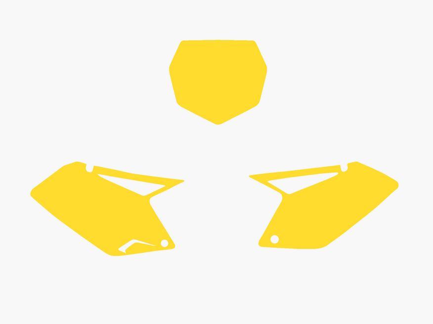 YELLOW BACKGROUNDS SUZUKI RM-Z250 2007-2009