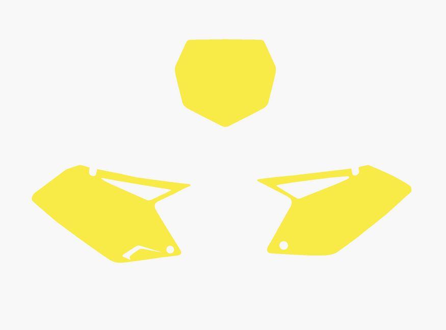 NEON YELLOW BACKGROUNDS SUZUKI RM-Z250 2007-2009