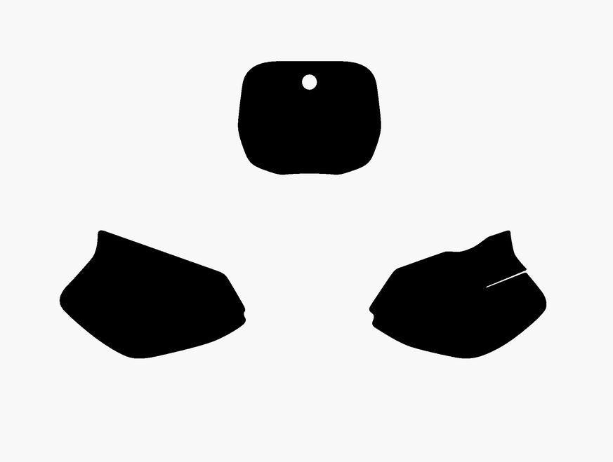 BLACK BACKGROUNDS YZ125/250 1993-1995