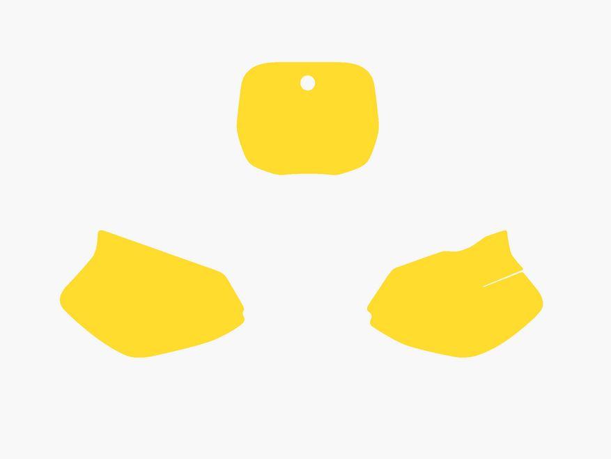YELLOW BACKGROUNDS YZ125/250 1993-1995