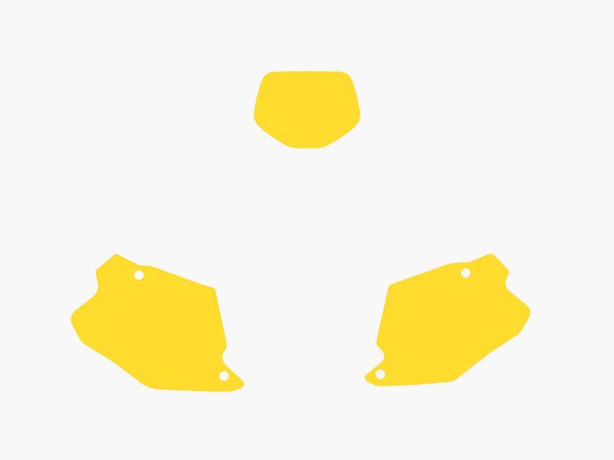 YELLOW BACKGROUNDS HONDA CR125/250 2000-2001