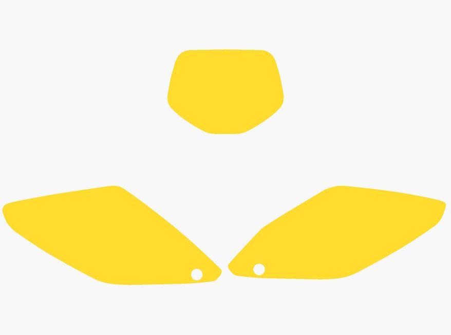 YELLOW BACKGROUNDS HONDA CR125/250 2002-2004