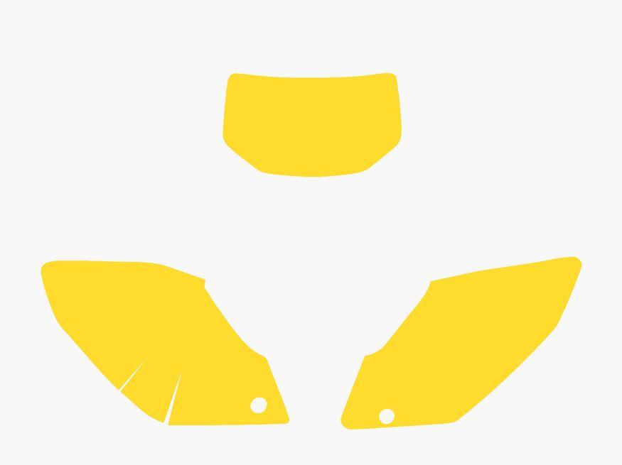 YELLOW BACKGROUNDS HONDA CRF250R 2004-2005