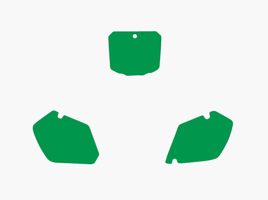 GREEN BACKGROUND HONDA CR250 97-99, CR125 98-99