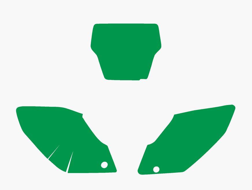 GREEN BACKGROUNDS HONDA CRF250R 2004-2005
