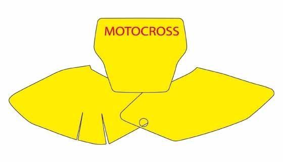 YELLOW BACKGROUNDS HONDA CRF450R 2004