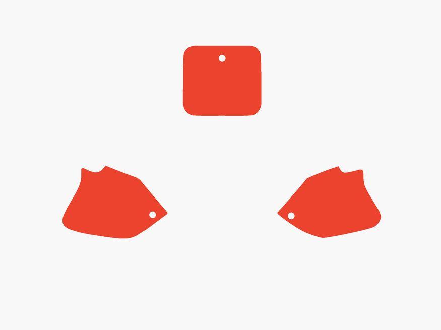 RED BACKGROUNDS HONDA CR125 1993-1994, CR250 1992-1994