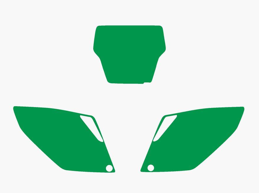 GREEN BACKGROUNDS HONDA CRF250R 2006-2007