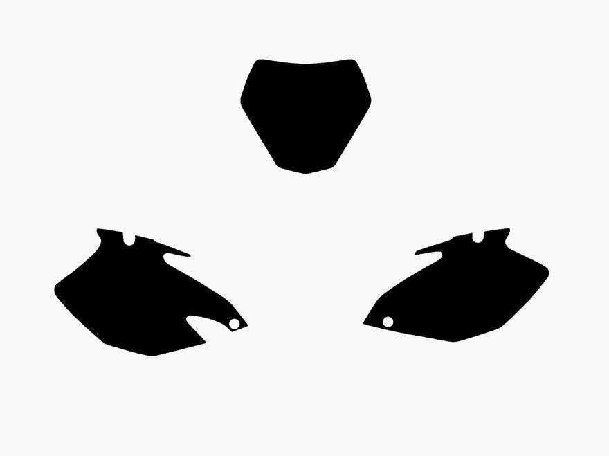 BLACK BACKGROUNDS YAMAHA YZ250F 06-09, YZ450F 06-09