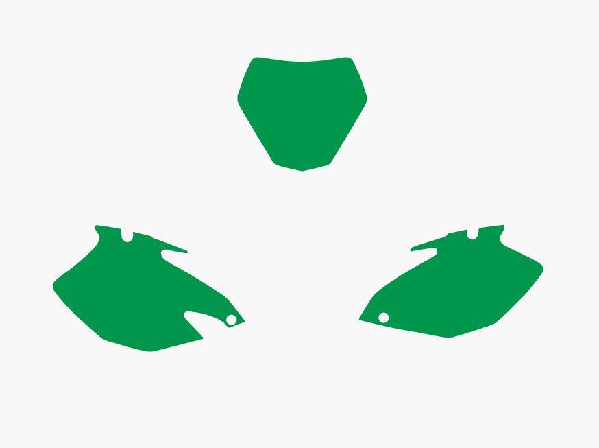 GREEN BACKGROUNDS YAMAHA YZ250F 06-09, YZ450F 06-09