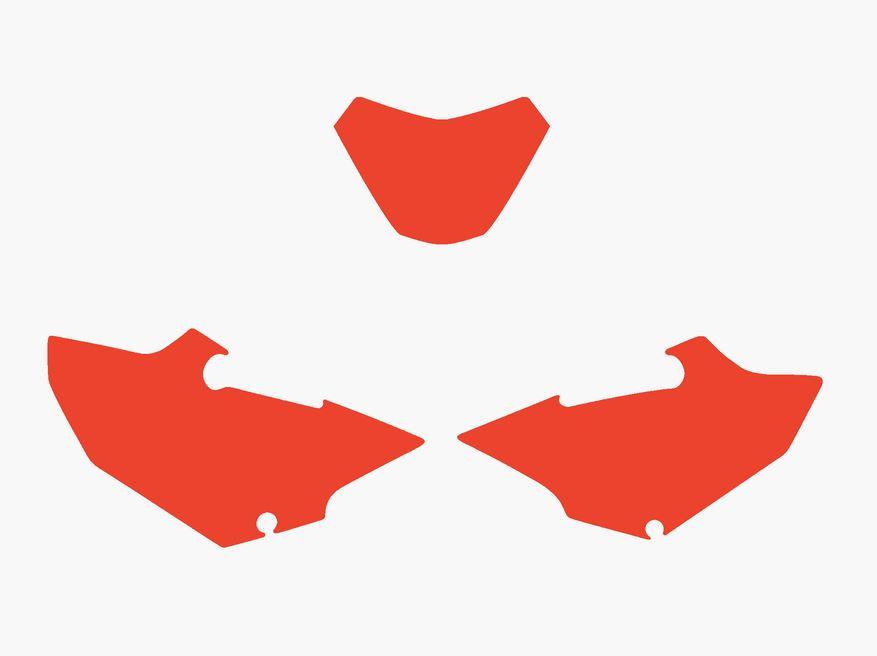 RED BACKGROUNDS YAMAHA WR125/250 2015-2021