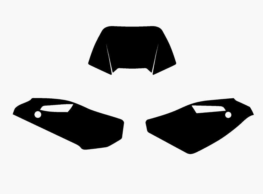 BLACK BACKGROUNDS HUSQVARNA TE250/450-510 09-10, TE250/300/310 11-13