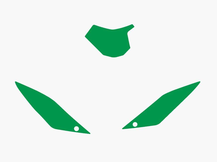 GREEN BACKGROUNDS GAS GAS EC 125-300 2010-2011, EC-F 250-450 2010-2013