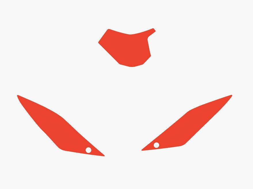 RED BACKGROUNDS GAS GAS EC 125-300 2010-2011, EC-F 250-450 2010-2013