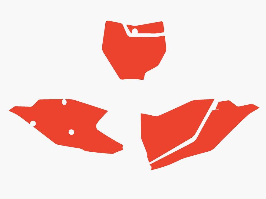 RED BACKGROUNDS KTM SX 125-250 2016-2018, SX-F 250-450 2016-2018