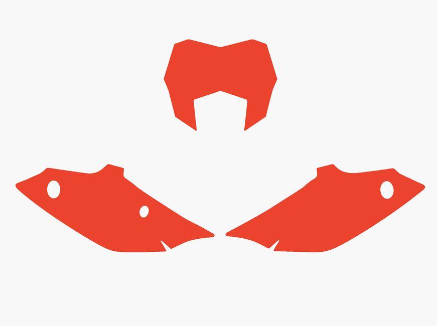 RED BACKGROUNDS GASGAS EC125-300 2014-2017, EC-F 250-450 2014-2017