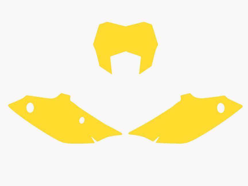 YELLOW BACKGROUNDS GASGAS EC125-300 2014-2017, EC-F 250-450 2014-2017