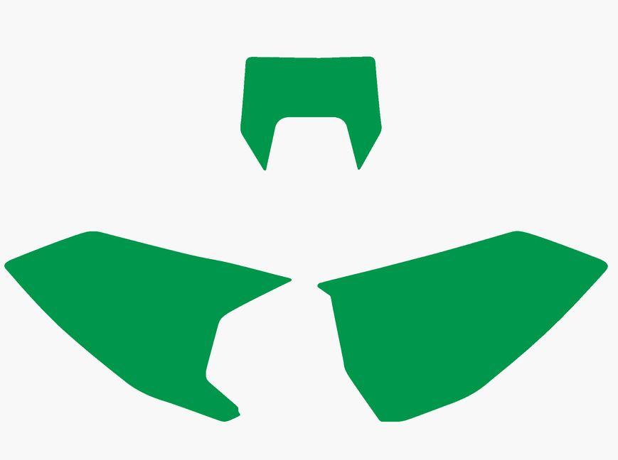 GREEN BACKGROUNDS HUSQVARNA FE250-450 2017-2019, TE125-250 2017-2019