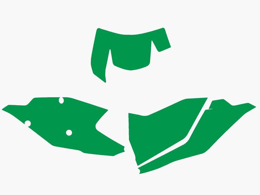 GREEN BACKGROUNDS KTM EXC 125-250 2017-2019, EXC-F 250-450 2017-2019