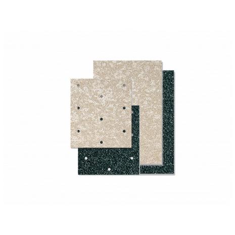 NO SLIP SHEET 47x33 PK/2 BLACK, WITH HOLES