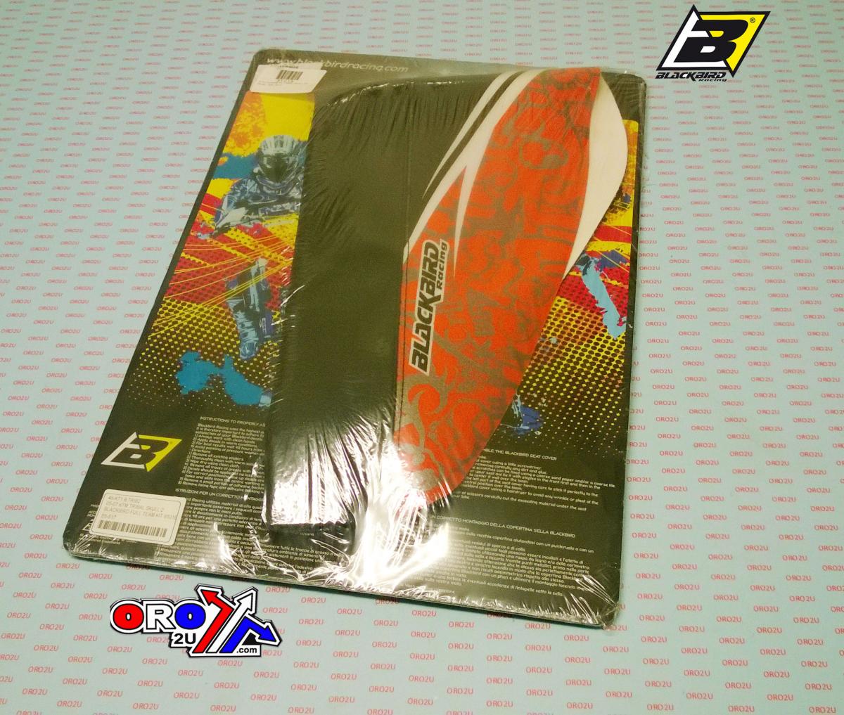 KTM 2005-2007 TRIBAL SKULL 2 FULL TEAM KIT, BLACKBIRD