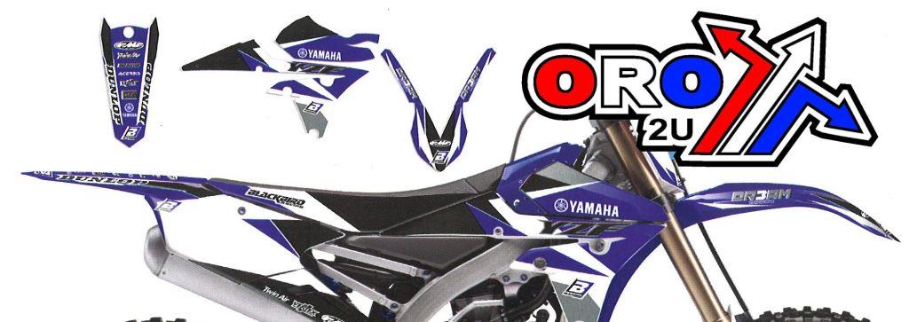 YAMAHA WR-F450 2012-2015, TANK/FENDER DREAM 3 DECAL SET