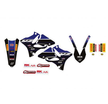 YAMAHA YZ125/250 2002-2014, FACTORY RACING GRAPHIC KIT