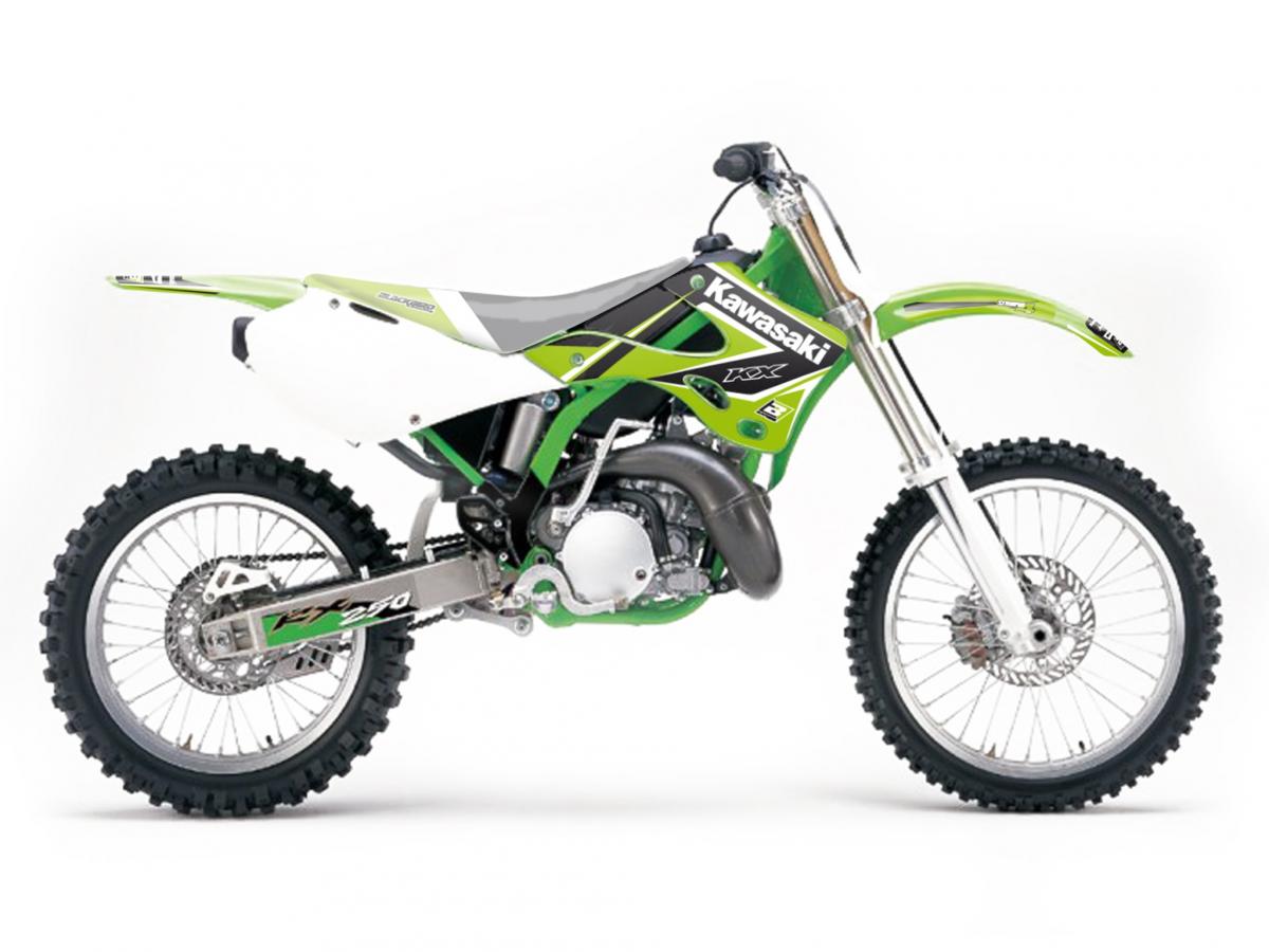 KAWASAKI KX125/250 1999-2002, DREAM-4 DECAL KIT