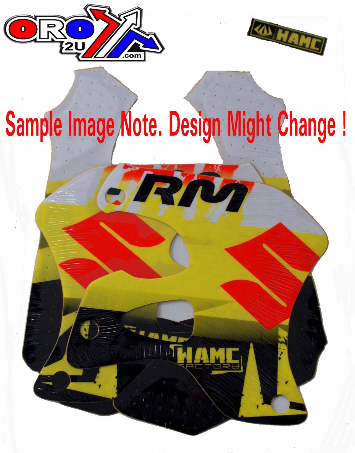 SUZUKI RM125 1996-1998 RAD TANK STICKERS