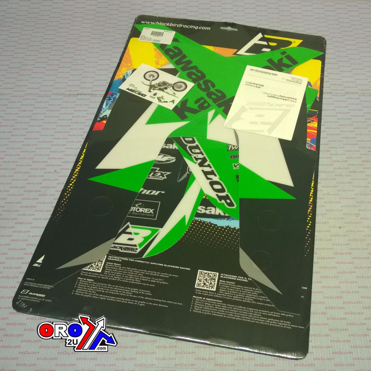 KAWASAKI KX250F 2006-2008, DREAM-3 DECAL KIY