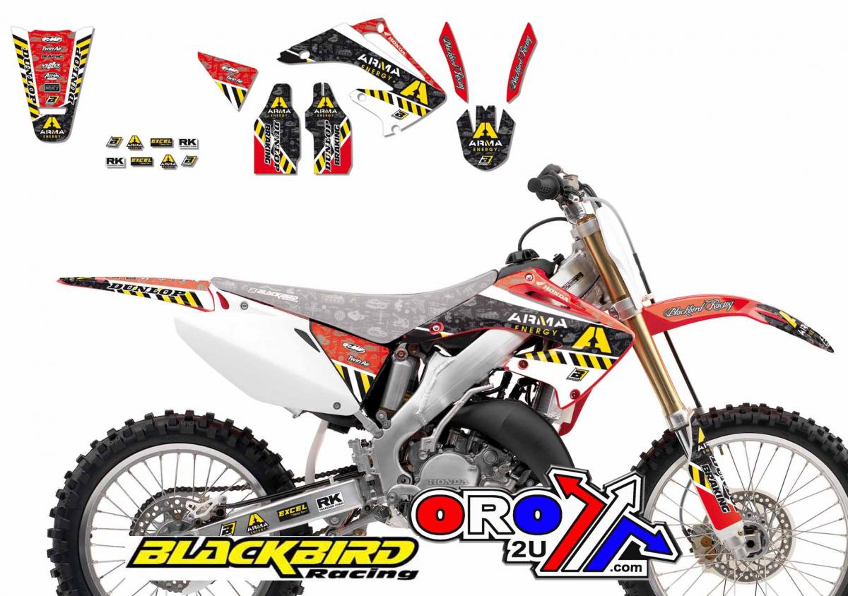 HONDA CR125/250 2002-2007, ARMA ENERGY DECAL KIT