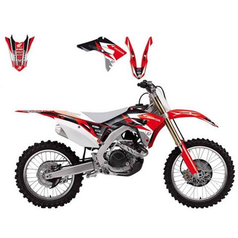 HONDA CRF250R 18-21, CRF450R 17-19, CRF450X 17-24, DREAM 3 DECAL KIT