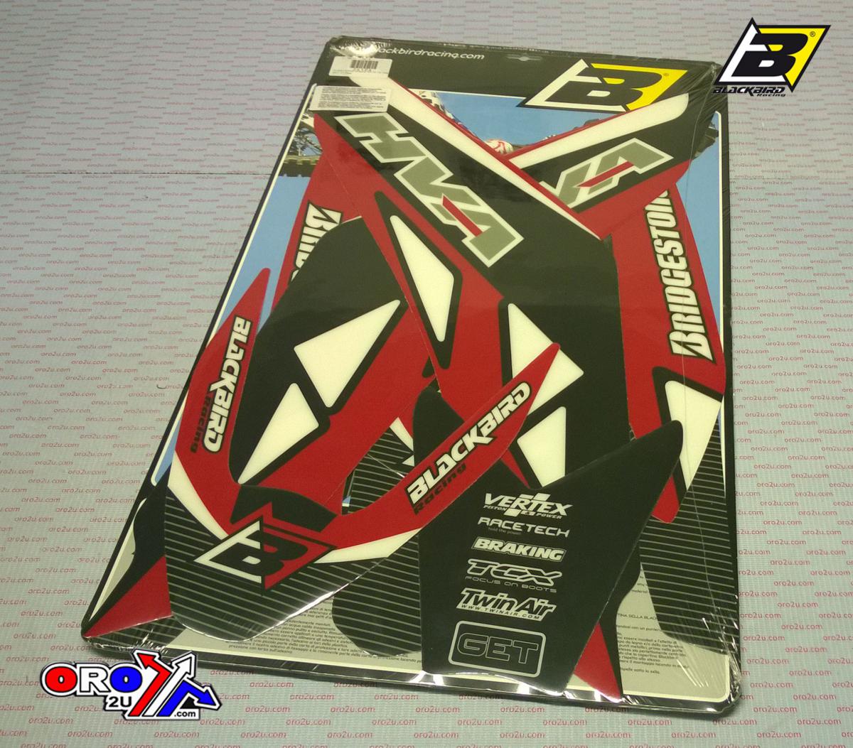 HUSQVARNA TE/TC 449-511 2011-2013, DREAM RED DECAL KIT