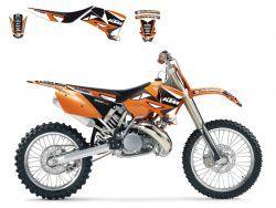 KTM EXC/GS/SX 250-360 1993-1997, DREAM 3 DECAL KIT